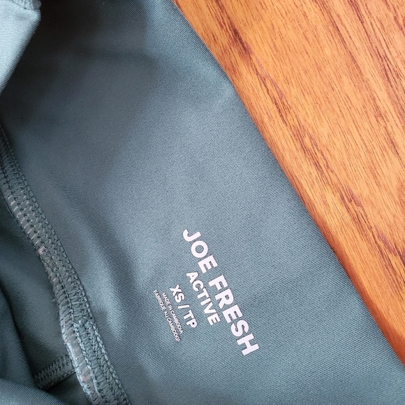 Joe Fresh Green Flared Leggings - Picture 2 of 8